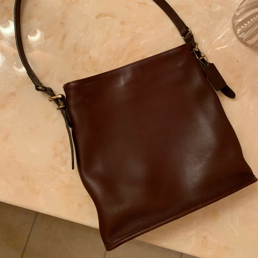 Coach leather purse